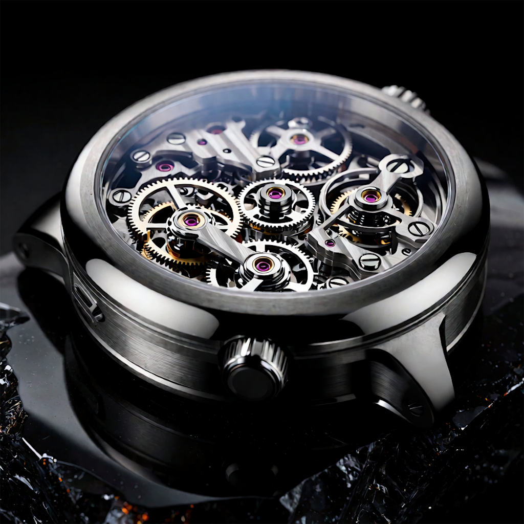 Mechanical watch generated with Krealize